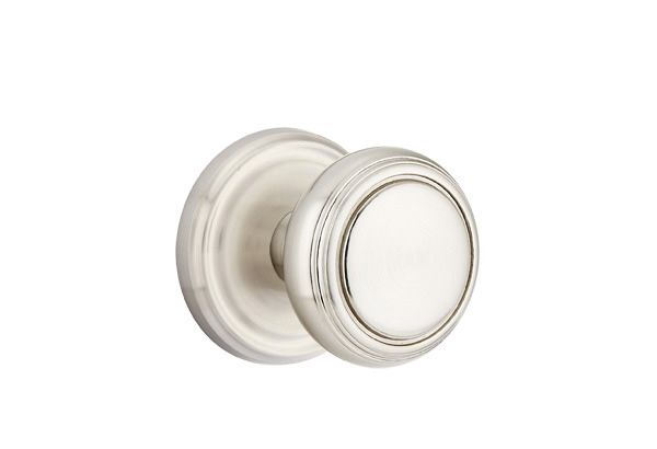 Emtek - Norwich Knob 2-3/8" Backset Privacy with Regular Rose for 1-1/4" to 2" Door Secondary image
