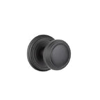 Emtek - Norwich Knob 2-3/8" Backset Privacy with Regular Rose for 1-1/4" to 2" Door - Flat Black