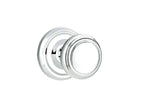 Emtek - Norwich Knob 2-3/8" Backset Privacy with Regular Rose for 1-1/4" to 2" Door - Polished Chrome