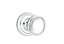 Emtek 8200NWUS26 Norwich Knob 2-3/8" Backset Privacy with Regular Rose for 1-1/4" to 2" Door Polished Chrome Finish