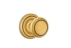 Emtek - Norwich Knob 2-3/8" Backset Privacy with Regular Rose for 1-1/4" to 2" Door - French Antique Brass