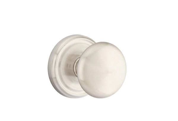 Emtek - Providence Knob 2-3/8" Backset Privacy with Regular Rose for 1-1/4" to 2" Door - Satin Nickel