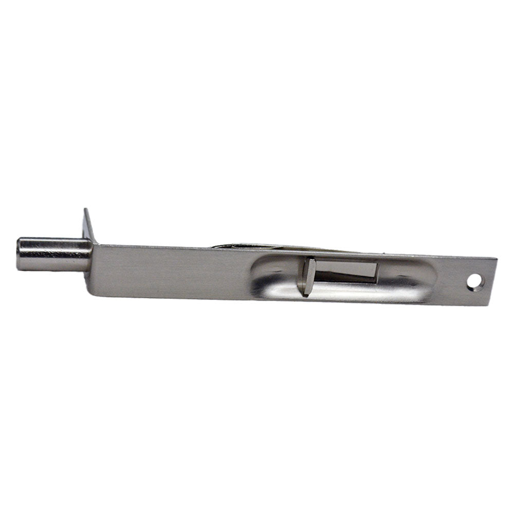 Emtek - 6" Square Corner Flush Bolt - Satin Nickel