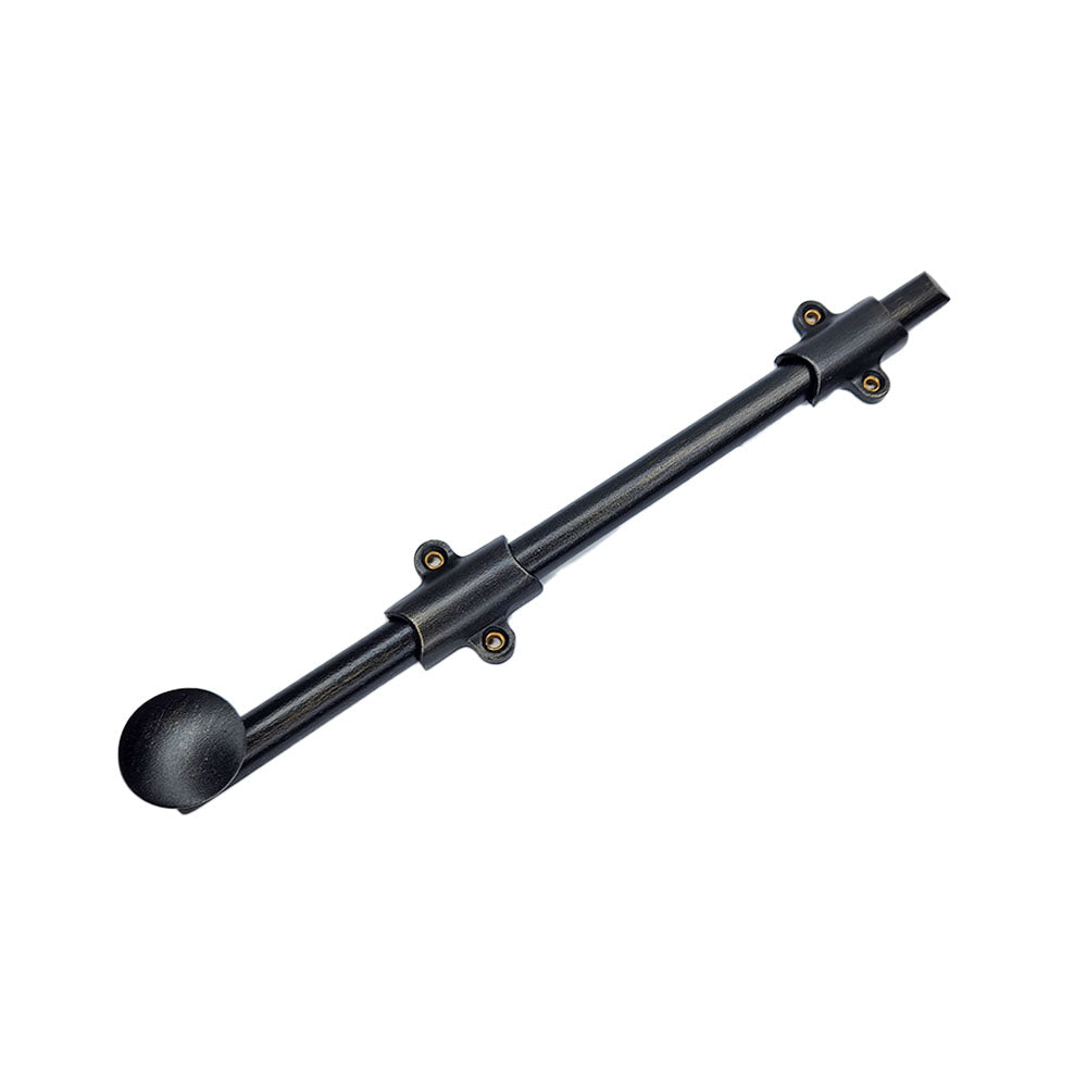 Emtek - 12" Surface Bolt with 3 Strikes - Medium Bronze