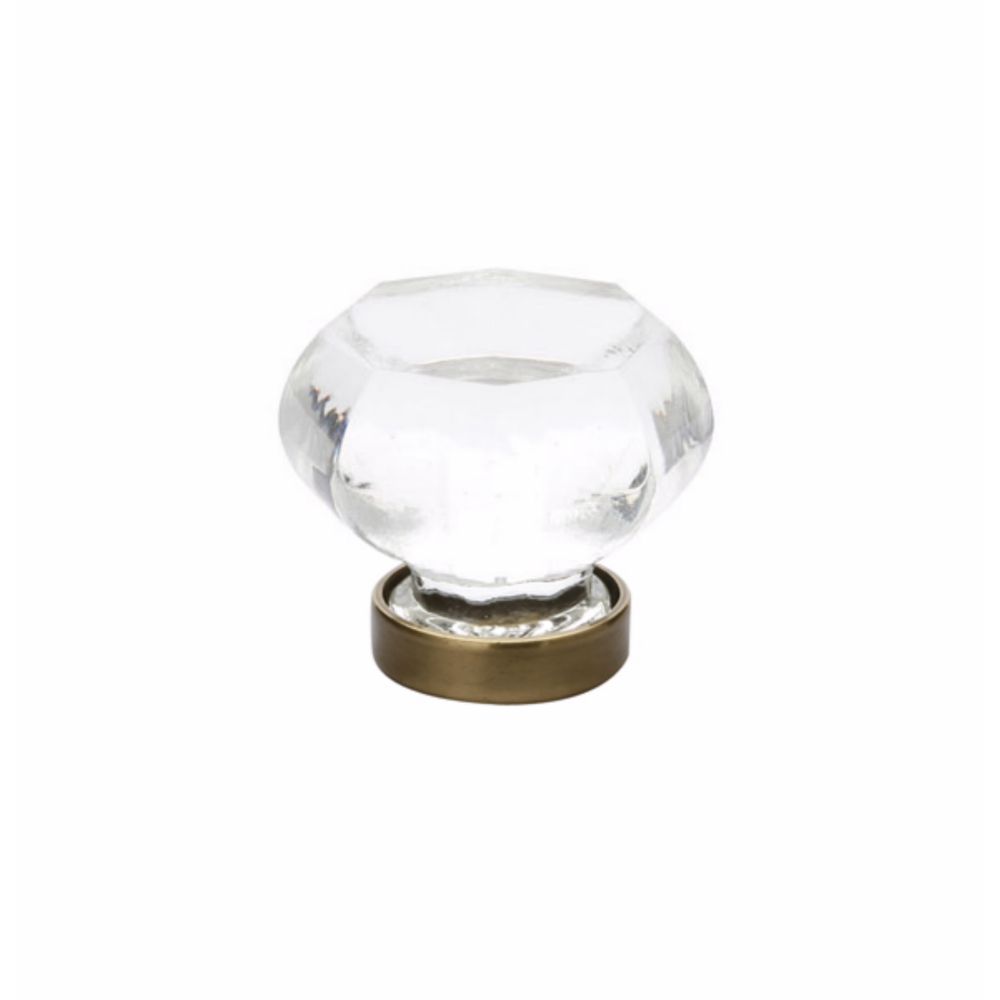 Emtek - Old Town Clear 1" Cabinet Knob - Oil Rubbed Bronze