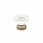 Emtek - Old Town Clear 1-1/4" Cabinet Knob - Polished Chrome