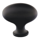 Emtek - Egg 1-1/4" Cabinet Knob - Flat Black