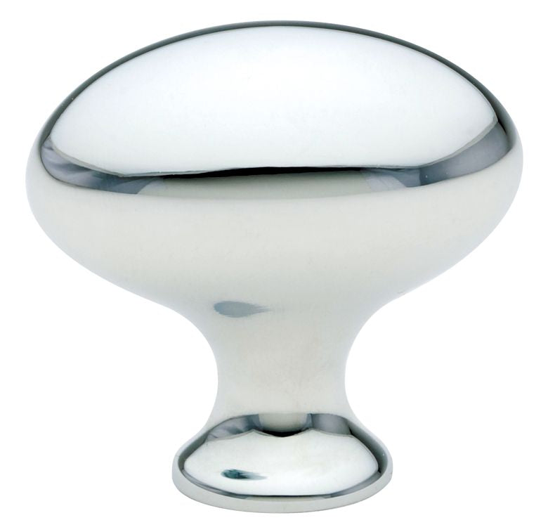 Emtek - Egg 1-1/4" Cabinet Knob - Polished Chrome