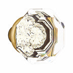 Emtek - Old Town Clear 1-3/4" Cabinet Knob - French Antique Brass