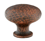 Emtek - Round Dimpled 1-1/4" Cabinet Knob - Oil Rubbed Bronze