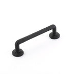 Emtek - Bronze Rod Cabinet Pull with 4" Center To Center - Flat Black Bronze