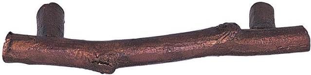 Emtek - Twig Cabinet Pull with 3" Center To Center - Flat Black Bronze