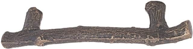 Emtek - Twig Cabinet Pull with 3" Center To Center - Medium Bronze