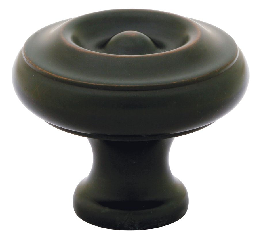 Emtek - Waverly 1-1/4" Cabinet Knob - Oil Rubbed Bronze
