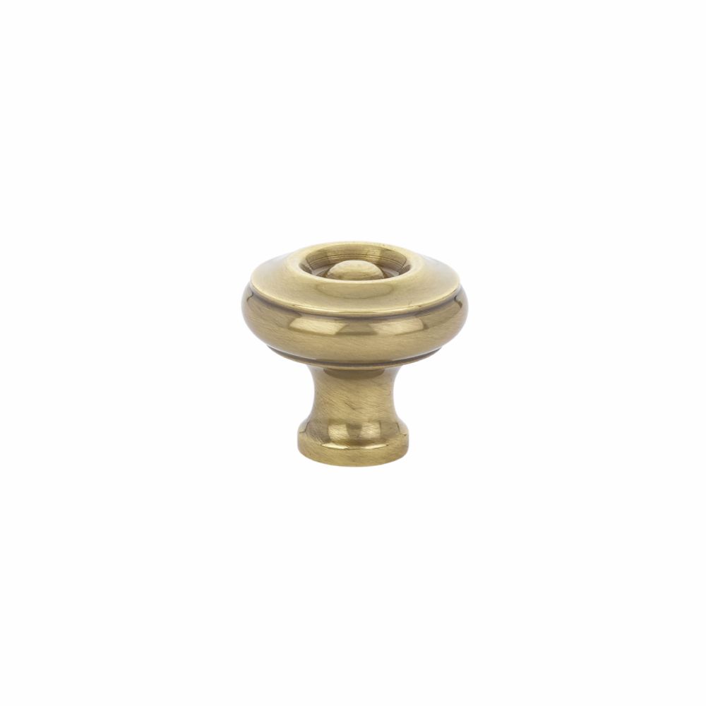 Emtek - Waverly 1-1/4" Cabinet Knob - French Antique Brass