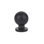 Emtek - Modern Globe 1" Cabinet Knob - Flat Black
