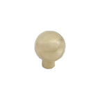 Emtek - Modern Globe 1" Cabinet Knob - Unlacquered Brass