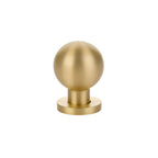 Emtek - Modern Globe 1" Cabinet Knob - Satin Brass