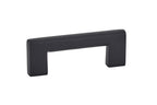 Emtek - Trail Cabinet Pull with 3" Center To Center - Flat Black