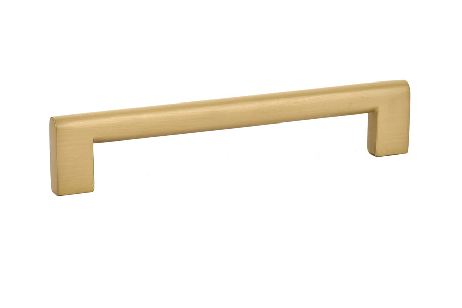 Emtek - Trail Cabinet Pull with 6" Center To Center - Satin Brass
