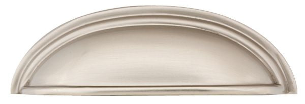 Emtek - Cup Cabinet Pull with 4" Center To Center - Satin Nickel