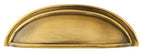 Emtek - Cup Cabinet Pull with 4" Center To Center - French Antique Brass