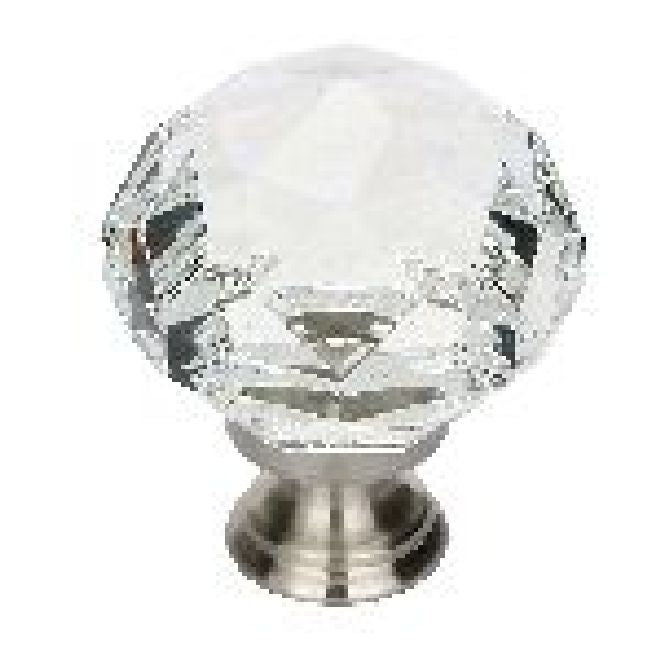Emtek - Diamond 1.75" Wardrobe Knob - Satin Nickel