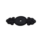 Emtek - Tuscany Bronze Backplate for Cabinet Knob - Flat Black Bronze