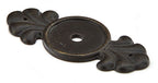 Emtek - Tuscany Bronze Backplate for Cabinet Knob - Medium Bronze