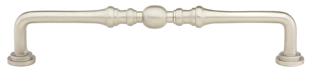 Emtek - Spindle Cabinet Pull with 6" Center To Center - Satin Nickel
