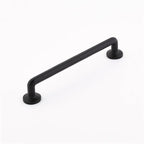 Emtek - Bronze Rod Cabinet Pull with 6" Center To Center - Flat Black Bronze