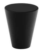 Emtek - Cone 1" Cabinet Knob - Flat Black