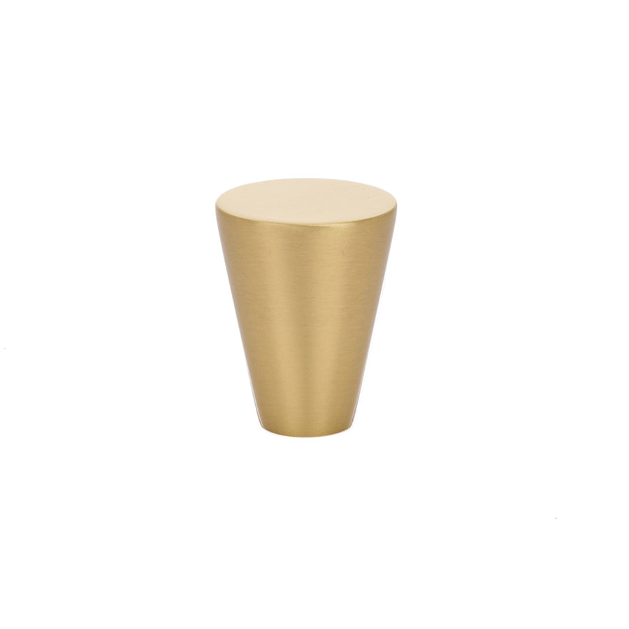 Emtek - Cone 1" Cabinet Knob - Satin Brass
