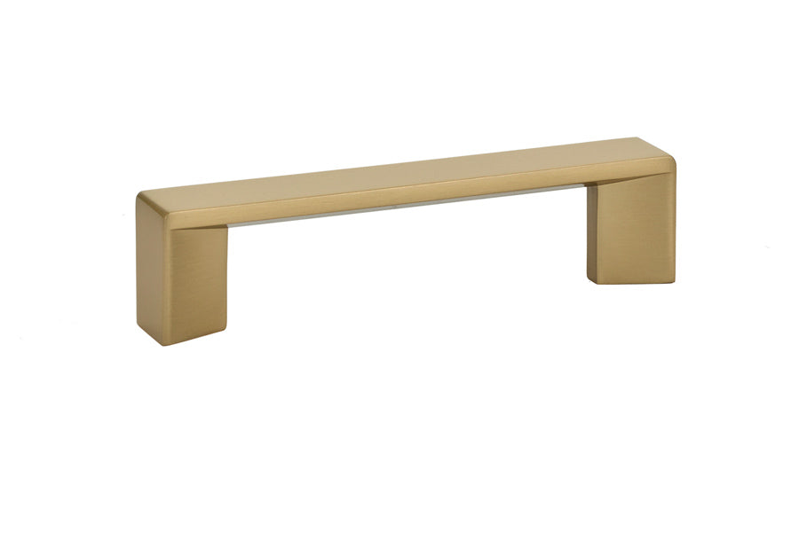 Emtek 86264US4 Trinity Cabinet Pull with 3-1/2" Center to Center Satin Brass Finish Main image