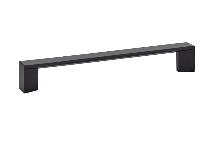 Emtek - Trinity Cabinet Pull with 6" Center To Center - Flat Black