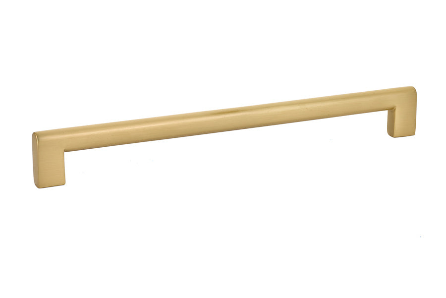 Emtek 86273US4 Trail Cabinet Pull with 10" Center to Center Satin Brass Finish Main image