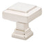 Emtek 86296US14 Geometric Square 1-3/8" Cabinet Knob Polished Nickel Lifetime Finish