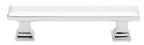 Emtek - Geometric Rectangular Cabinet Pull with 3-1/2" Center to Center - Polished Chrome
