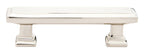 Emtek - Geometric Rectangular Cabinet Pull with 4" Center to Center - Polished Nickel Lifetime