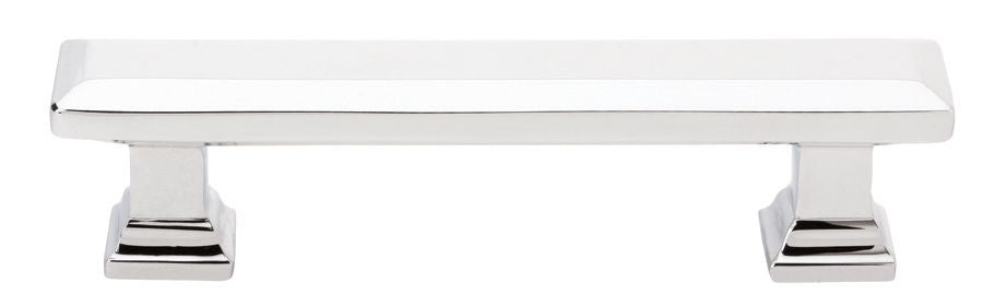 Emtek - Geometric Rectangular Cabinet Pull with 6" Center to Center - Polished Chrome