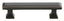Emtek 86303US10B Geometric Rectangular Cabinet Pull with 10" Center to Center Oil Rubbed Bronze Finish