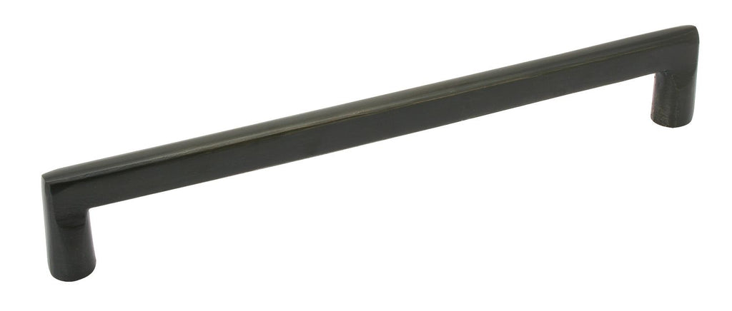 Emtek - Bronze Rail Cabinet Pull with 4" Center to Center - Medium Bronze