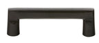 Emtek - Bronze Rail Cabinet Pull with 6" Center to Center - Flat Black Bronze