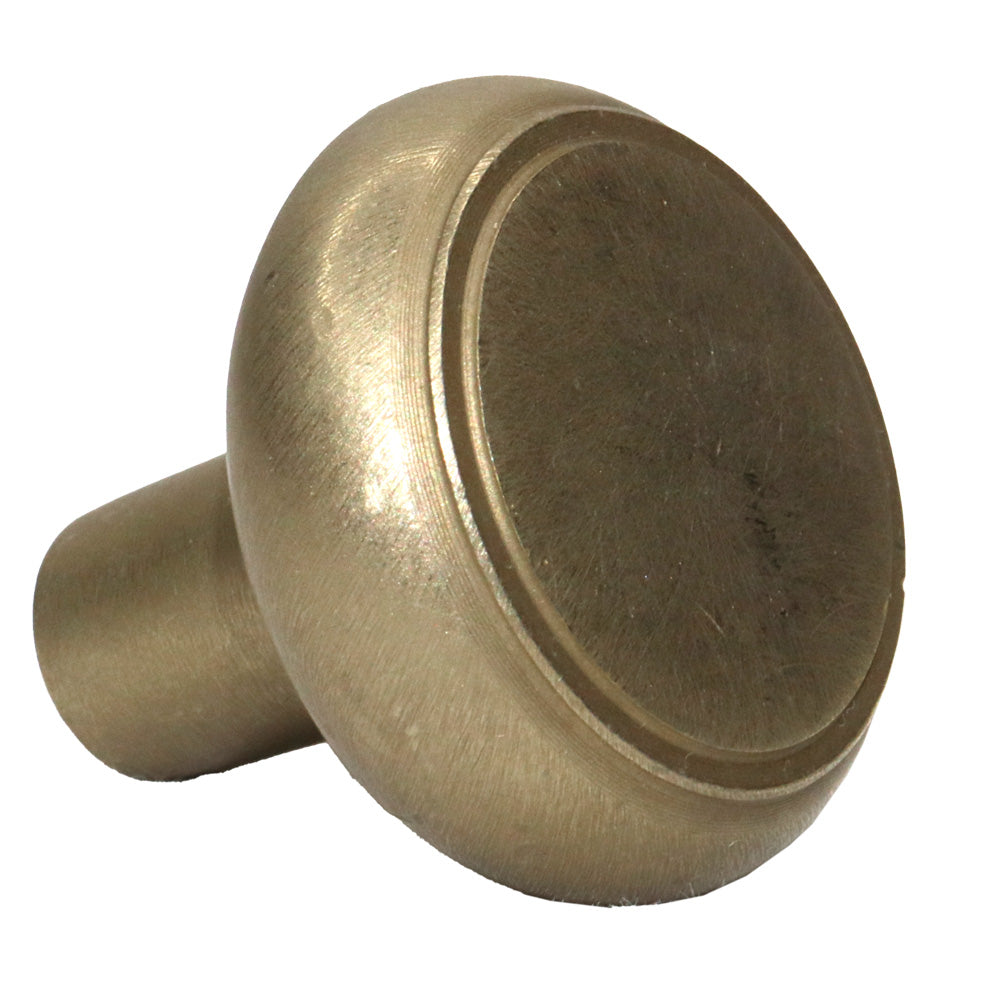 Emtek - Bronze Rail Cabinet Pull with 8" Center to Center - Tumbled White Bronze