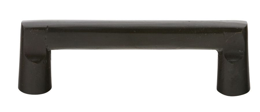 Emtek 86337FB Bronze Rail Cabinet Pull with 10" Center to Center Flat Black Bronze Finish Main image