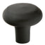 Emtek 86338FB Bronze Barn 1" Cabinet Knob Flat Black Bronze Finish