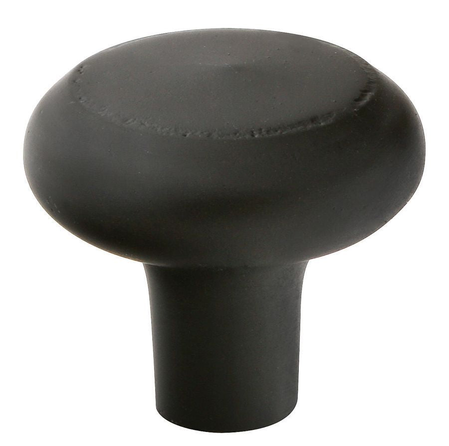 Emtek 86339FB Bronze Barn 1-1/4" Cabinet Knob Flat Black Bronze Finish Main image