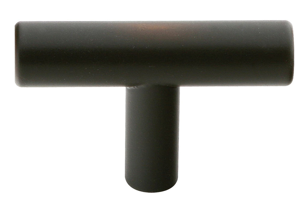 Emtek - Brass Bar 2" Cabinet Knob - Oil Rubbed Bronze