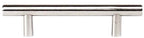 Emtek - Brass Bar Cabinet Pull with 3" Center to Center - Polished Chrome