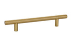 Emtek - Brass Bar Cabinet Pull with 5" Center to Center - Satin Brass